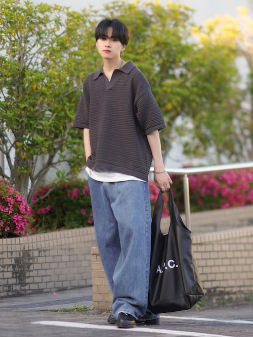 [A.P.C.]★TOTE NINON ニノン デニム トートバッグ Ninon Small tote bag | Denim | A.P.C. Accessories