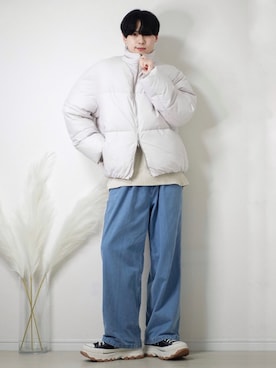 「RAGEBLUE（レイジブルー）のアイテム（Tシャツ/カットソー）」を使った、SHOTAさん（メンズ・176cm）の冬コーディネート