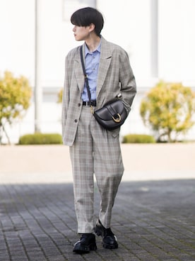 SHOTAさん（メンズ・176cm）の春コーディネート