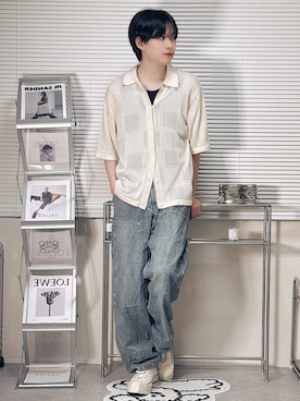 「3.3 Field Trip （3.3フィールドトリップ）のアイテム」を使った、SHOTAさん（メンズ・176cm）の夏コーディネート