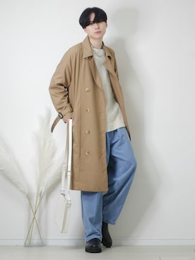 「RAGEBLUE（レイジブルー）のアイテム（Tシャツ/カットソー）」を使った、SHOTAさん（メンズ・176cm）の冬コーディネート