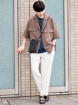 「WEGO（ウィゴー）のアイテム（アクセサリー）」を使った、SHOTAさん（メンズ・176cm）の夏コーディネート