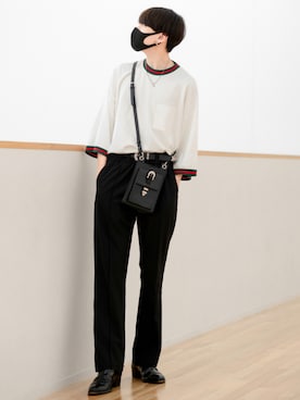 「Saint Laurent（サンローラン）のアイテム」を使った、SHOTAさん（メンズ・176cm）の夏コーディネート
