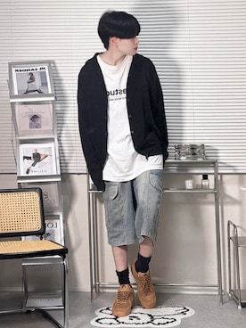 「LUENNA（ルエナ）のアイテム」を使った、SHOTAさん（メンズ・176cm）の春コーディネート