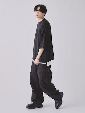 「ドレスシューズ」｜「アイテム（その他）」を使った、SHOTAさん（メンズ・176cm）の夏コーディネート