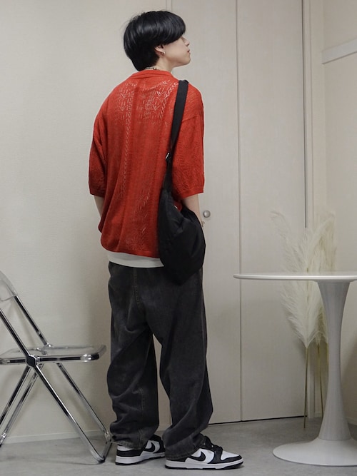 【関税送料込み】ETROカシミアニットロングポロドレス 配色ニットワンピース≪手洗い可能≫ | Droite lautreamont