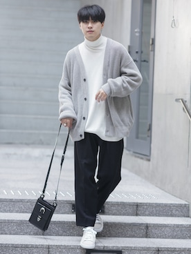 「PUMA（プーマ）のアイテム」を使った、SHOTAさん（メンズ・176cm）の秋コーディネート