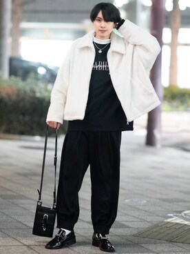 「HARE（ハレ）のアイテム（ジャケット/アウター）」を使った、SHOTAさん（メンズ・176cm）の冬コーディネート