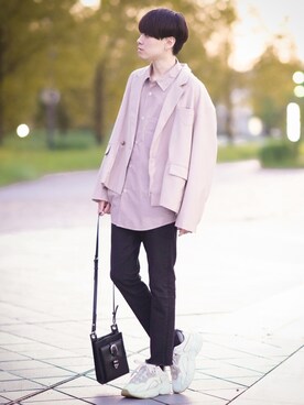 スニーカーを使った 大学生 のメンズ人気ファッションコーディネート Wear