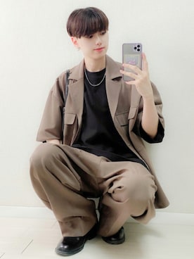 「WEGO（ウィゴー）のアイテム（アクセサリー）」を使った、SHOTAさん（メンズ・176cm）の夏コーディネート