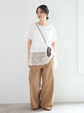 rioさん(レディース・160cm)の春コーディネート