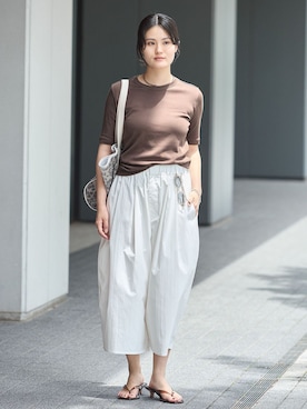 rioさん(レディース・160cm)の夏コーディネート