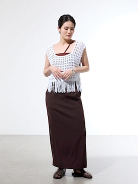 rioさん（レディース・160cm）の春コーディネート