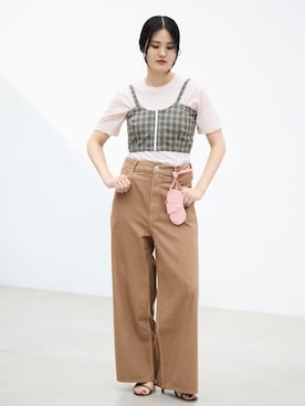 rioさん(レディース・160cm)の春コーディネート