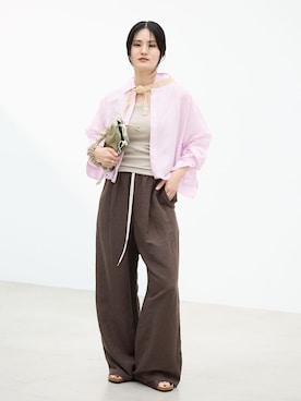 「IENA（イエナ）のアイテム（バッグ）」を使った、rioさん（レディース・160cm）の春コーディネート
