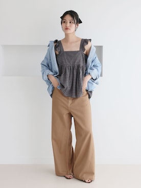 rioさん(レディース・160cm)の春コーディネート