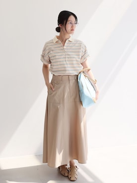 rioさん(レディース・160cm)の春コーディネート