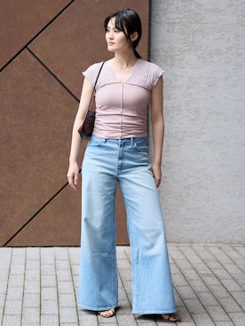 rioさん(レディース・160cm)の春コーディネート