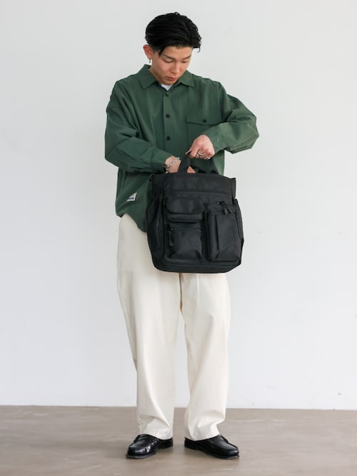 VitaFelice ショルダーバッグ 2wayスクエアユーティリティバッグ