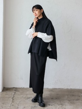 「VitaFelice（ヴィータフェリーチェ）のアイテム」を使った、VitaFeliceさん（レディース・169cm）の秋コーディネート