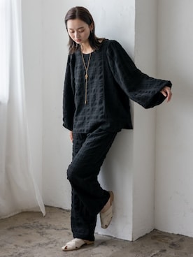 「バルーンスリーブ」｜VitaFeliceさん（レディース・169cm）の秋コーディネート