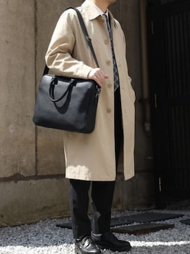 「通勤」｜VitaFeliceさん（メンズ・172cm）の春コーディネート