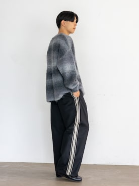 「グラデーションニット」｜VitaFeliceさん（メンズ・172cm）の秋コーディネート