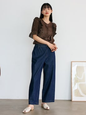 「VitaFelice（ヴィータフェリーチェ）のアイテム」を使った、VitaFeliceさん（レディース・166cm）の夏コーディネート