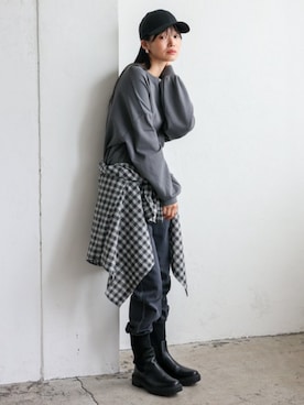 「VitaFelice（ヴィータフェリーチェ）のアイテム」を使った、VitaFeliceさん（レディース・164cm）の秋コーディネート