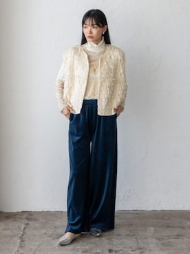 「VitaFelice（ヴィータフェリーチェ）のアイテム」を使った、VitaFeliceさん（レディース・164cm）の秋コーディネート