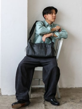 「ワンショルダーバッグ」｜VitaFeliceさん（レディース・169cm）の秋コーディネート