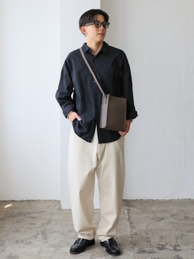 「VitaFelice（ヴィータフェリーチェ）のアイテム」を使った、VitaFeliceさん（メンズ・172cm）の秋コーディネート