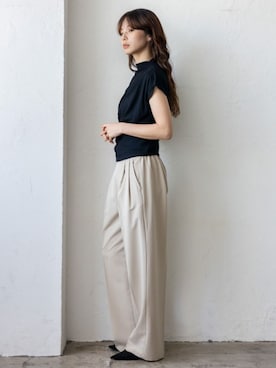 「VitaFelice（ヴィータフェリーチェ）のアイテム」を使った、VitaFeliceさん（レディース・166cm）の夏コーディネート