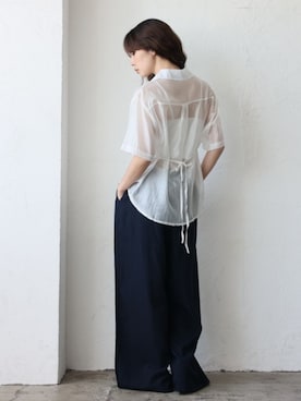 「VitaFelice（ヴィータフェリーチェ）のアイテム」を使った、VitaFeliceさん（レディース・166cm）の夏コーディネート