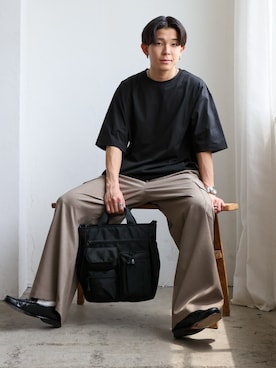 「VitaFelice（ヴィータフェリーチェ）のアイテム」を使った、VitaFeliceさん（メンズ・172cm）の秋コーディネート