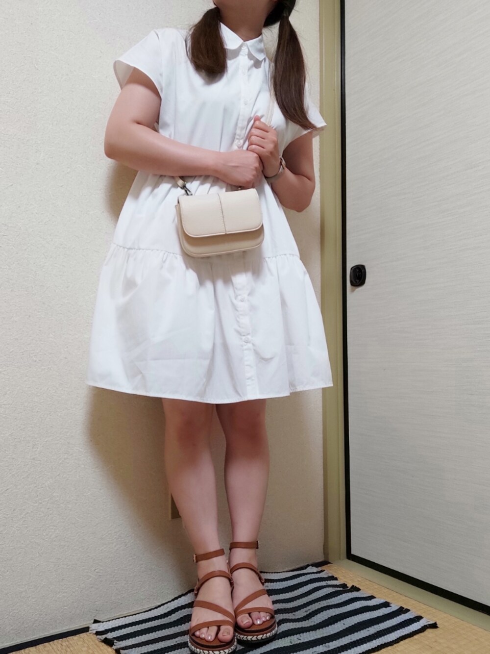 INDIVI（インディヴィ）の「厚底ストラップサンダル（サンダル