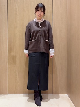 えみりさん(レディース・162cm)の秋コーディネート