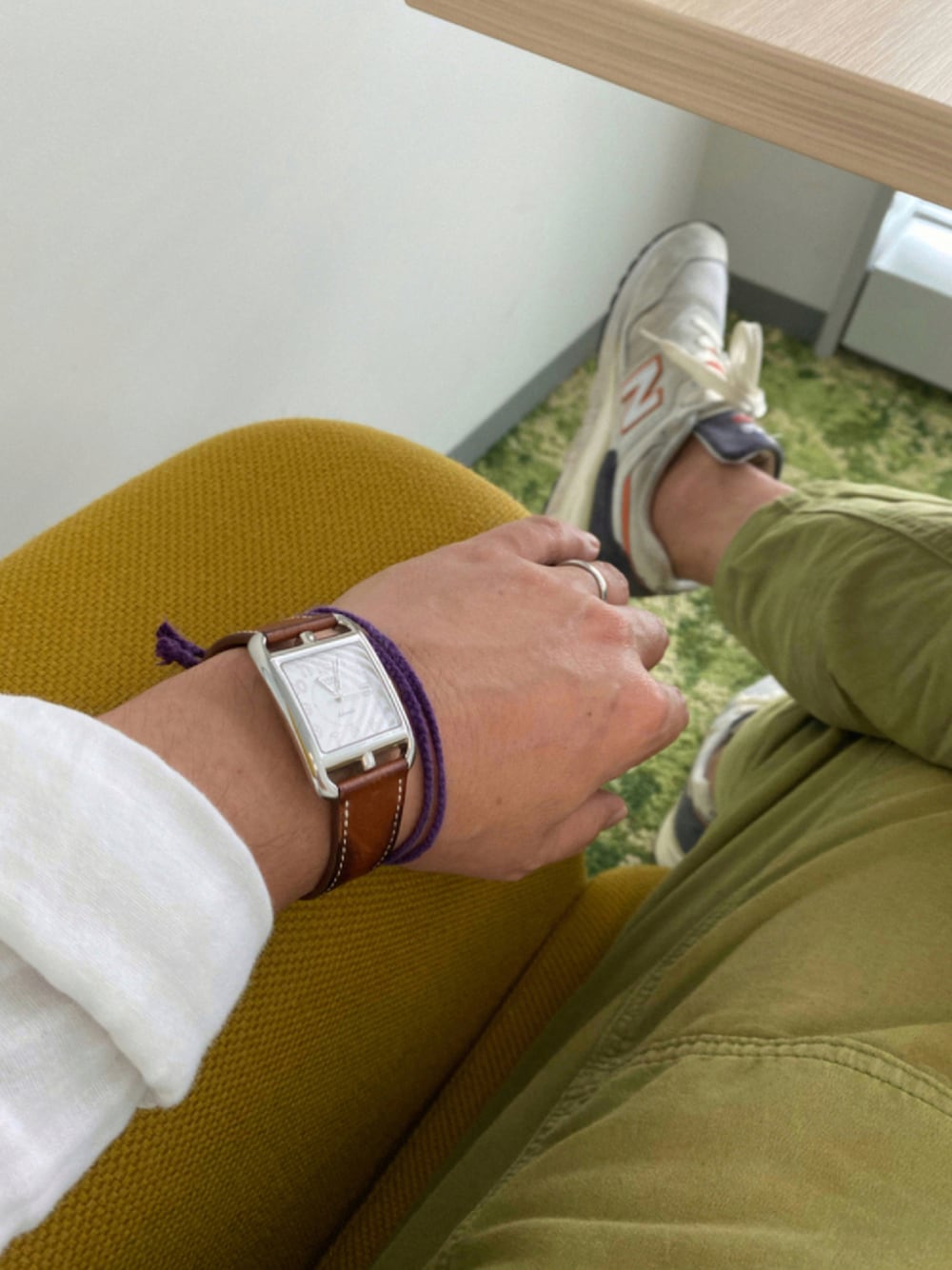 Shangri-la｜HERMESのアナログ腕時計を使ったコーディネート - WEAR