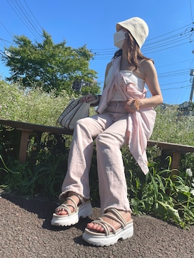 もなさん（レディース・153cm）の夏コーディネート