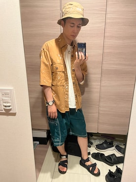 「アイテム（アナログ腕時計）」を使った、ひろさん（メンズ・166cm）の夏コーディネート