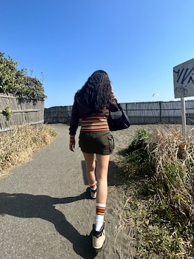 Mさん(レディース・147cm)の春コーディネート