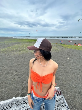 Mさん（レディース・147cm）の夏コーディネート