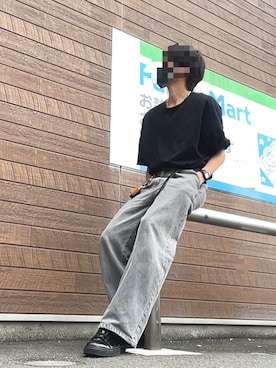 「COACH（コーチ）のアイテム（財布/小物）」を使った、ヤマカズさん（メンズ・172cm）の春コーディネート