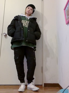 あやらてさん（レディース・151cm）の冬コーディネート