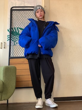 あやらてさん（レディース・151cm）の冬コーディネート