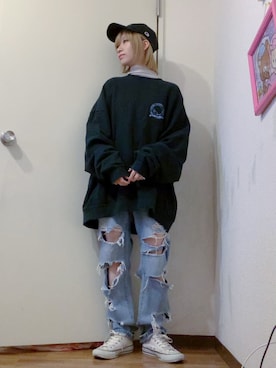 あやらてさん（レディース・151cm）の冬コーディネート