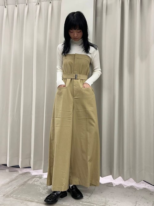 【美品】ito fukuoka オトナ オールインワン ベージュ チューブトップオールインワン | ファッション通販サイト NUGU