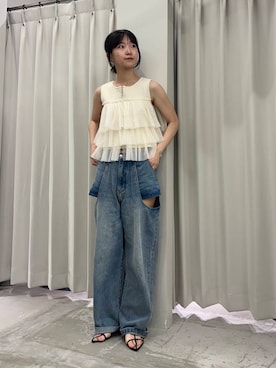 カワグチさん（レディース・164cm）の夏コーディネート