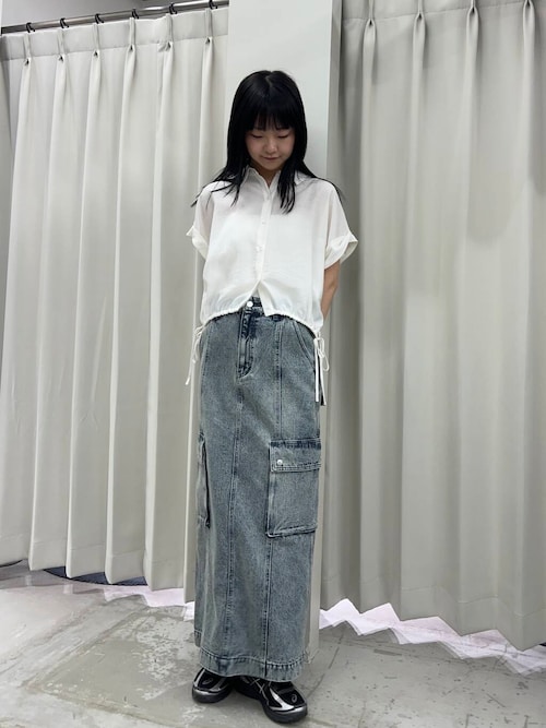 ICONIC ロングスカート ミディアムインディゴ – リーバイス®公式