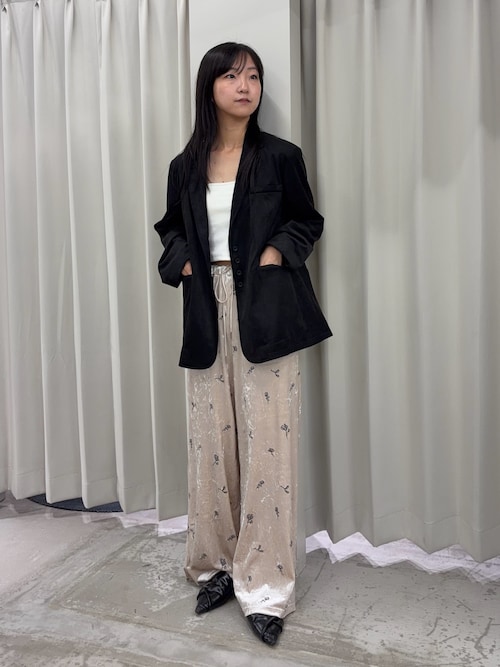 セール】ベロアシシュウパンツ（その他パンツ）｜SENSE OF PLACE by